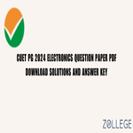 CUET PG 2024 Electronics Question Paper
